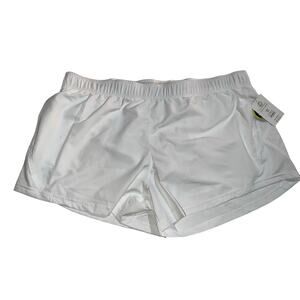 Athletic women’s New vivid white AW core running shorts